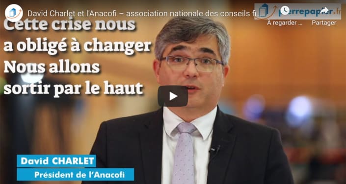 David Charlet, Anacofi : « nos professionnels ne sont pas la cause de la crise. Mais ils font partie de la solution » David Charlet, Anacofi : « nos professionnels ne sont pas la cause de la crise. Mais ils font partie de la solution »
