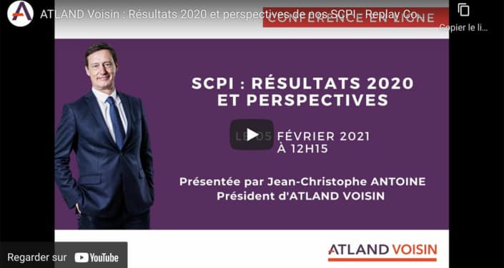 Le “Replay” : Altand Voisin, performances SCPI 2020 et perspectives Le "Replay" : Altand Voisin, performances SCPI 2020 et perspectives