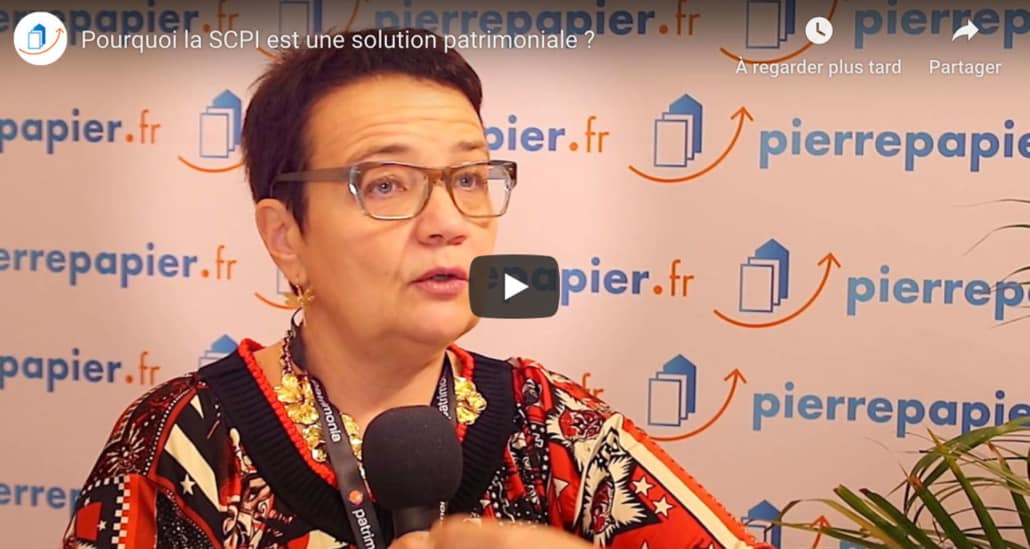 Sonia Fendler - SCPI, une solution patrimoniale