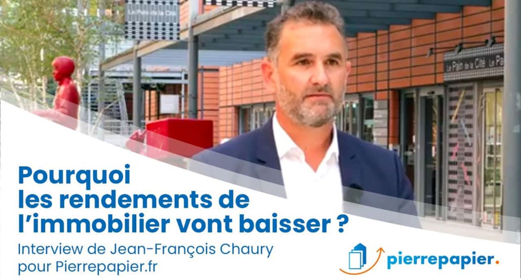 Jean-François Chaury, Advenis REIM : « Les rendements de l’immobilier vont baisser… »
